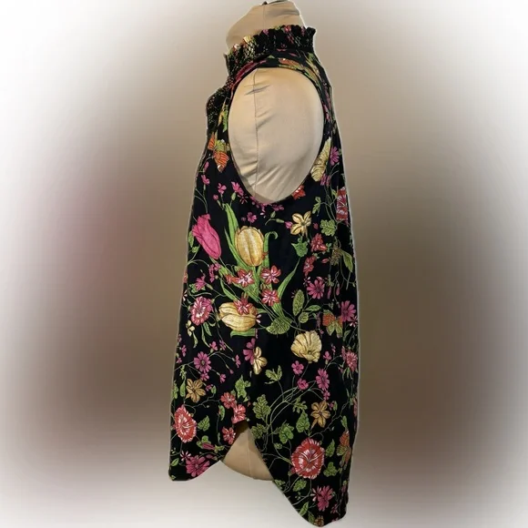Akemi + Kin Anthropologie Floral Sleeveless top - Picture 3 of 6